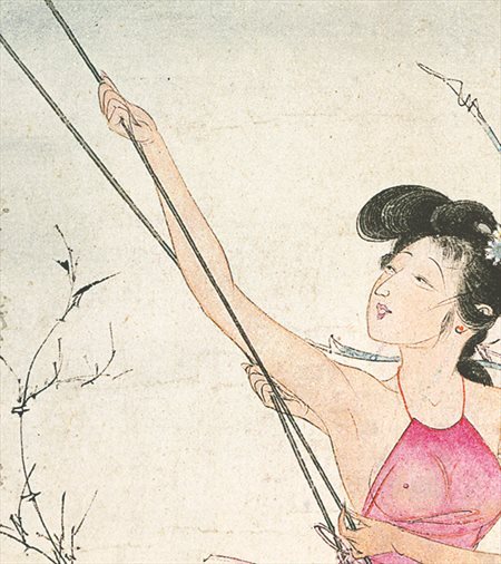 崇州市-胡也佛的仕女画和最知名的金瓶梅秘戏图